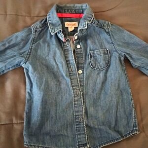 Toddler denim shirt